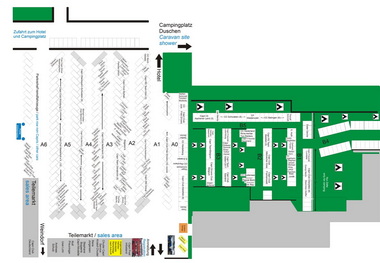 Lageplan mit Parkplatz Zuordnung
Site plan with car park allocation
Plan de situation avec affectation des places de stationnement